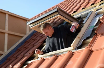 Pose de fenêtres de toit Velux à Trampot